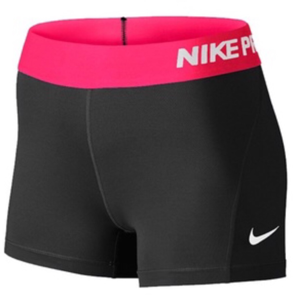 Black and pink nike spandex!